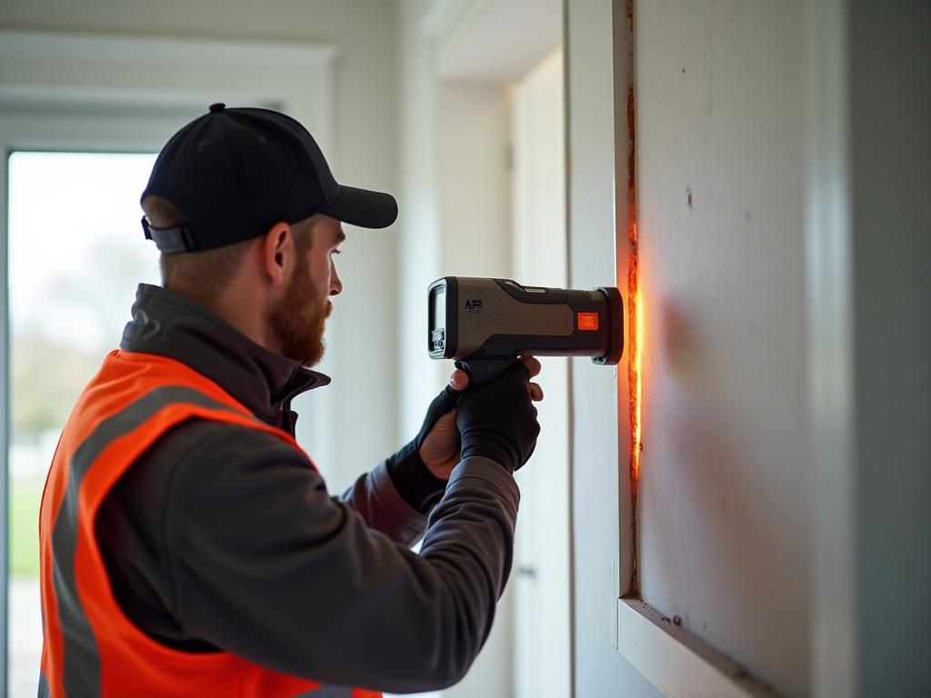 Energy assessor using thermal imaging camera